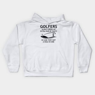 Golfers Extra Pants Kids Hoodie